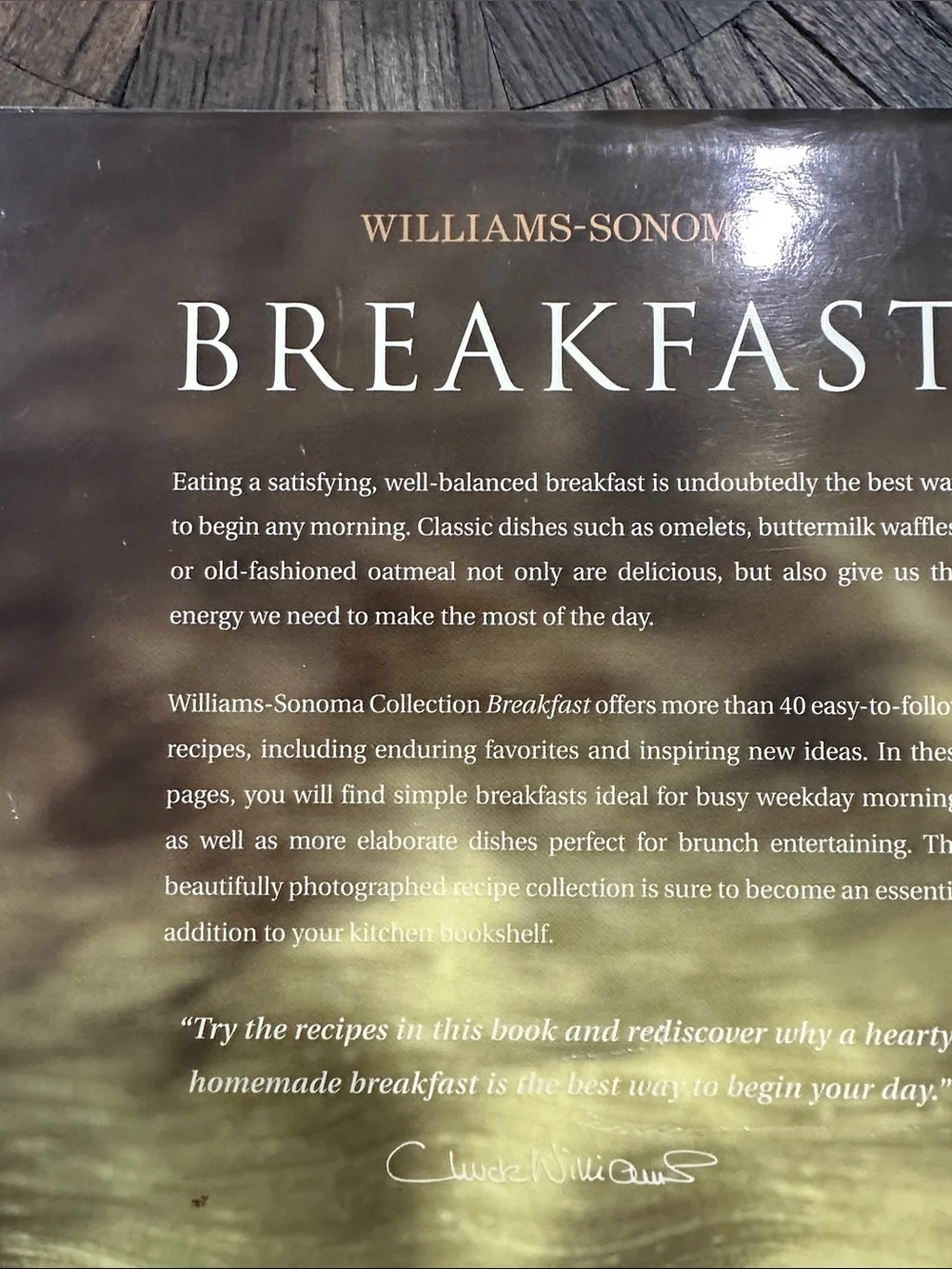 3 Williams Sonoma Cook Books Grilling, Chicken and breakfast